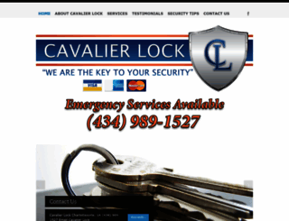 cavalierlock.com screenshot