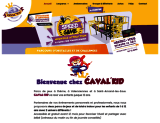 cavalkidparc.fr screenshot