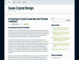 cavancrystaldesign.com screenshot