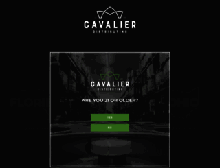 cavbeer.com screenshot