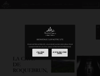 cave-roquebrun.fr screenshot