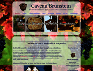 caveau-brunstein.com screenshot