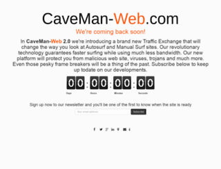 caveman-web.com screenshot