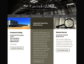 cavenderhill.com screenshot
