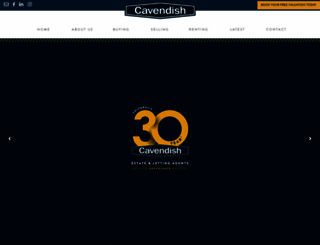 cavendishresidential.com screenshot