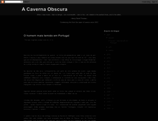 cavernaobscura.blogspot.com screenshot