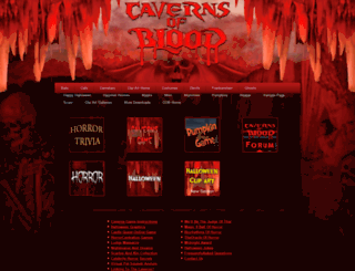 cavernsofblood.com screenshot