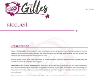caves-gilles.com screenshot
