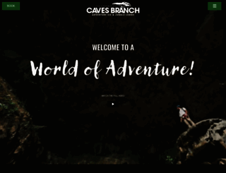 cavesbranch.com screenshot
