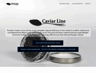 caviar-line.com screenshot