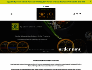 caviarclassic-london.com screenshot