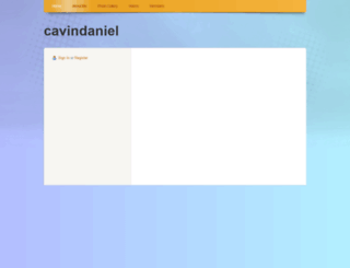 cavindaniel.webs.com screenshot