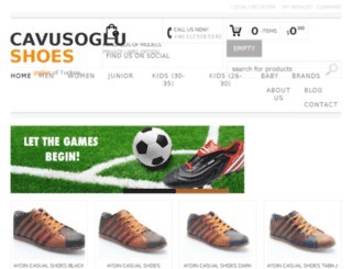 cavusoglushoes.com screenshot