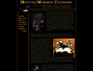 cawaterfowltaxidermist.com screenshot