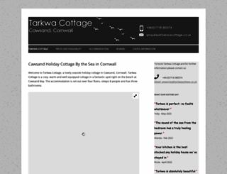 cawsandholidaycottagecornwall.co.uk screenshot
