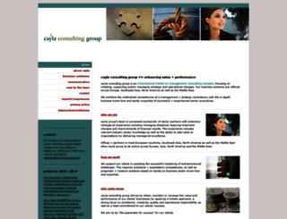 cayla-consulting-group.com screenshot