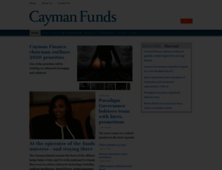 caymanfundsmagazine.com screenshot