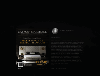 caymanmarshallcollection.com screenshot