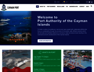 caymanport.com screenshot