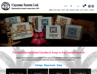 caymanscents.com screenshot