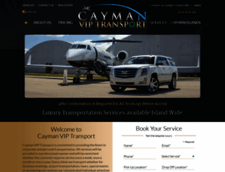 caymanviptransport.com screenshot
