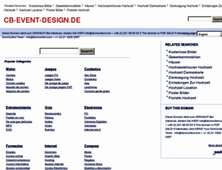cb-event-design.de screenshot