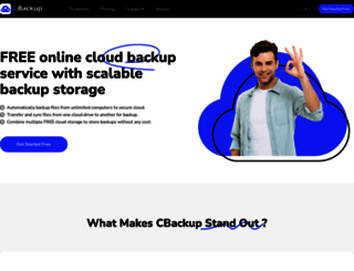 cbackup.com screenshot