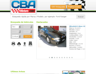 cbamotors.com screenshot