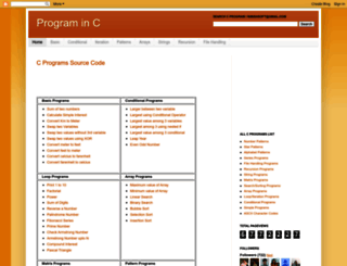 cbasicprogram.blogspot.com screenshot