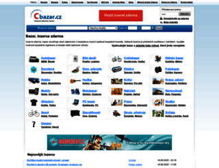 cbazar.cz screenshot