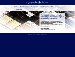 cbcdumas.org screenshot