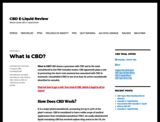 cbd-e-liquid.net screenshot