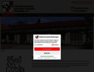 cbf-suedpfalz.de screenshot