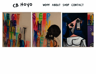 cbhoyoart.com screenshot