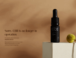 cbii-cbd.com screenshot