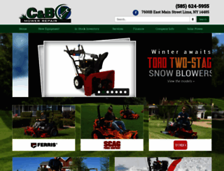 cbmower.com screenshot