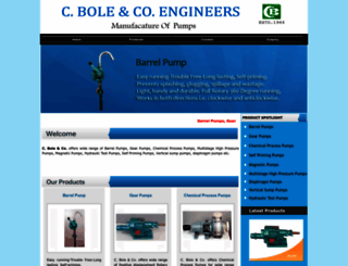 cbolepumps.com screenshot