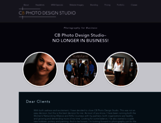 cbphotodesignstudio.com screenshot