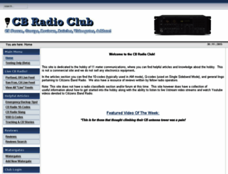 cbradioclub.com screenshot