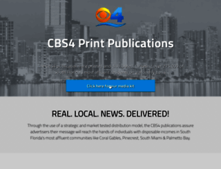 cbs4newsmagazine.com screenshot