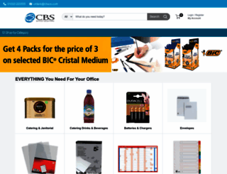 cbsofficesolutions.com screenshot