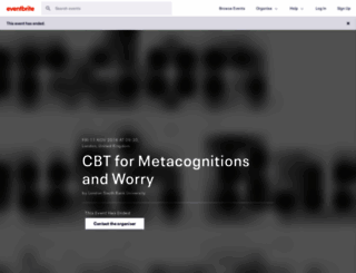 cbt-metacognitions-worry.eventbrite.co.uk screenshot
