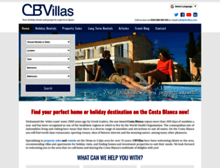 cbvillas.com screenshot