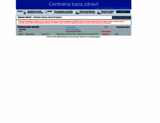 cbz.si screenshot