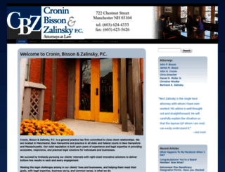 cbzlaw.com screenshot