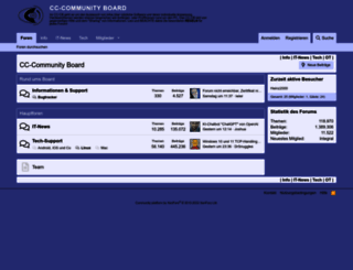 cc-community.net screenshot