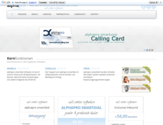 cc-dialer.eu screenshot