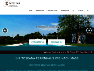 cc-villas.com screenshot