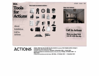cca-actions.org screenshot