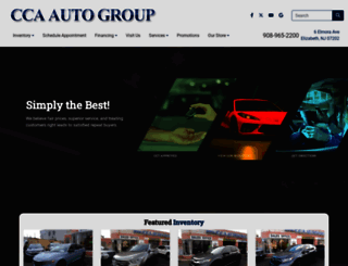 ccaautogroup.com screenshot
